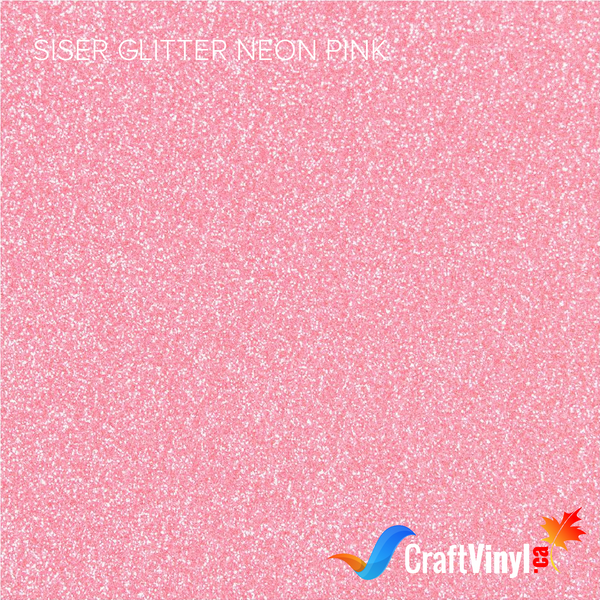 Siser Glitter HTV - Hot Pink