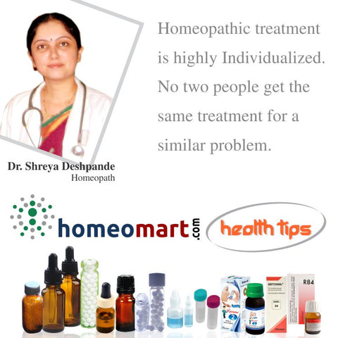 Homeopathy Tips 6 - individualized treatment matches patient profile