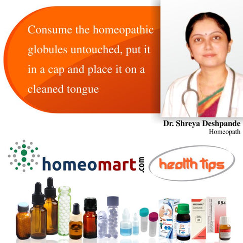 Homeopathy Tip 2 - how to place medicated globules in mouth 