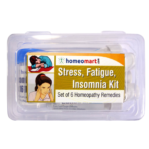 Homeopathy Stress, Fatigue, Insomnia Medicine Kit with Coffea cruda, I