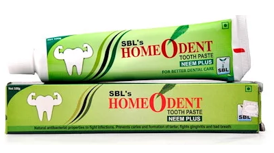 homeopathic toothpaste