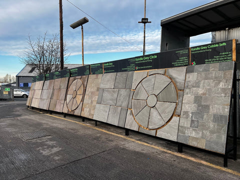 PCRS - SANDSTONE PAVING DISPLAYS