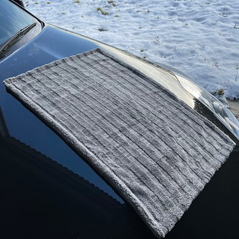 Hybrid drying towel Grey