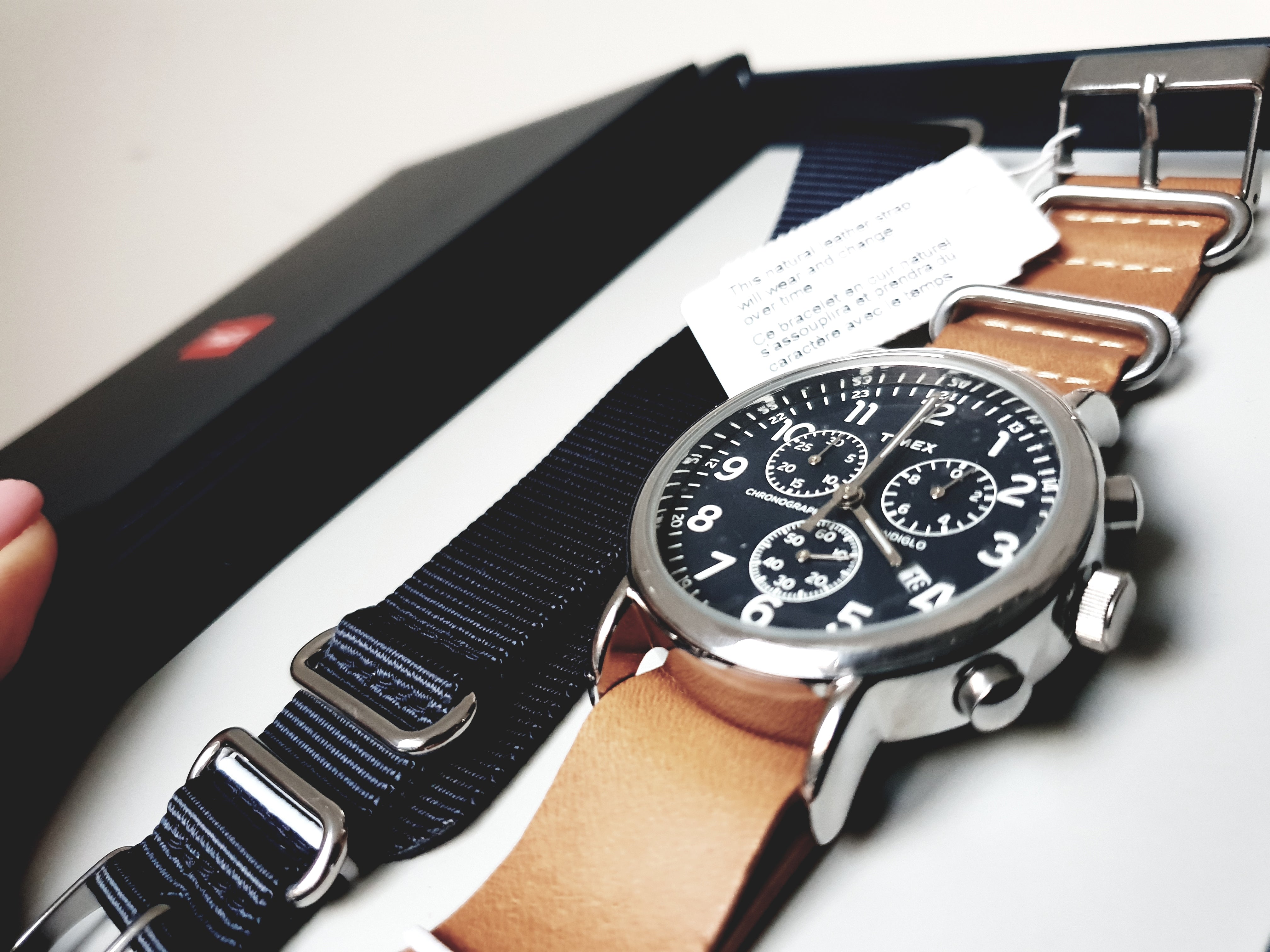 Timex TWG012800 Weekender Indiglo Chronograph Mens Watch Set | Best