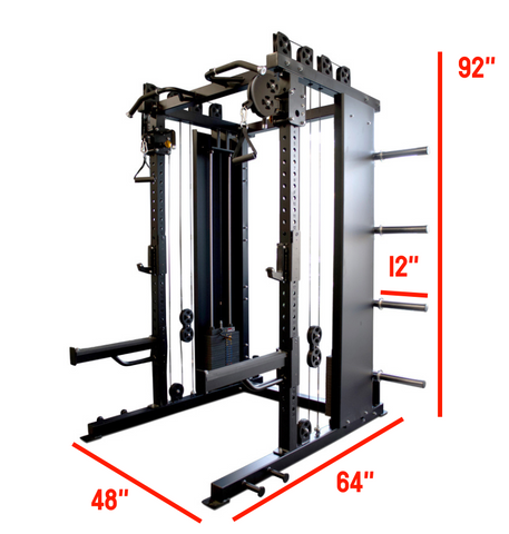 functional trainer squat rack extreme training equipment