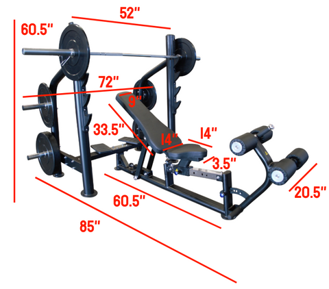 3 in 1 bench press