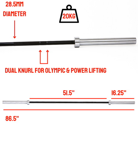 20kg men's power bar extreme training equipment