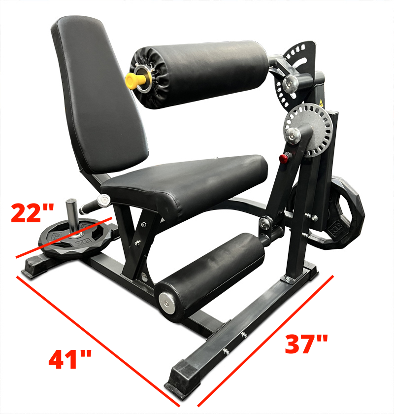 zwart opschorten agitatie PL7014 Seated Leg Extension Leg Curl Plate Loaded – Extreme Training  Equipment