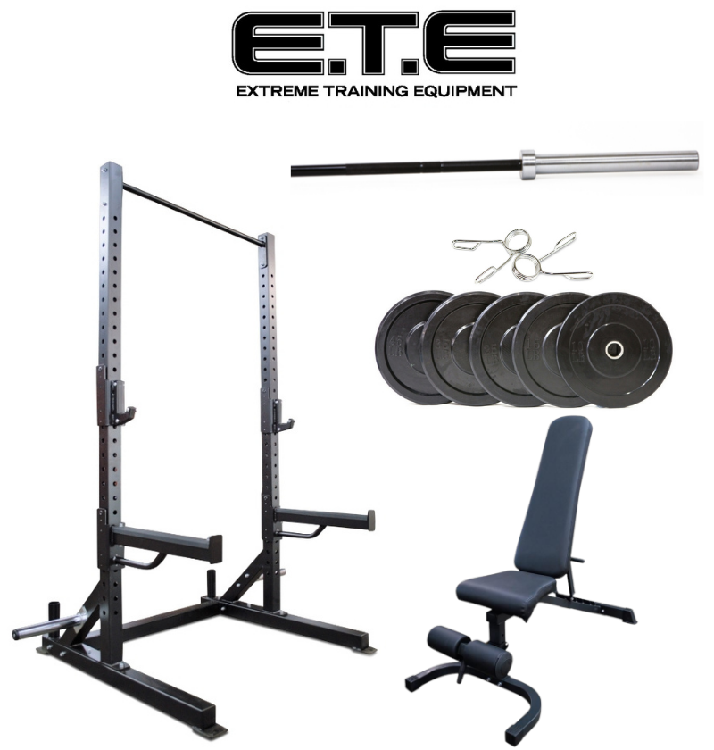 Basic Squat Rack Package Deal extreme training equipment – Extreme Training Equipment