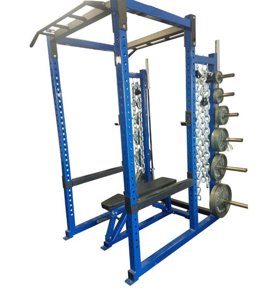 Power Rack Deluxe w/ Olympic Weight Storage (12 Pegs) 4-6 Week Lead Ti