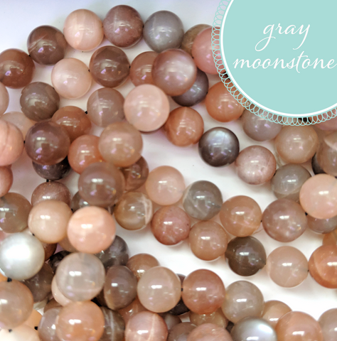 gray moonstone