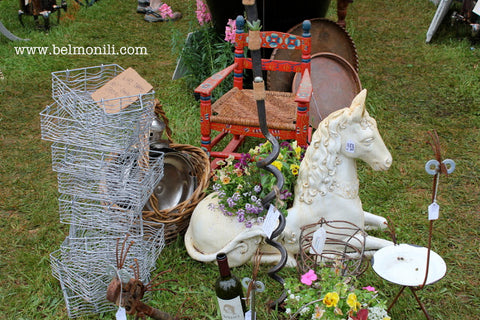 Horse planter