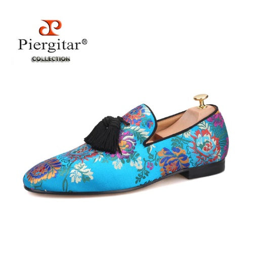 silk shoes with tassel – Piergitar Shoes
