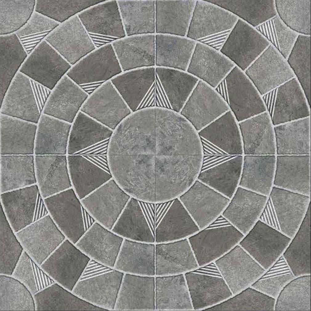 Rainbow Grey 40x40cm Porcelain Floor Tile Parking Series