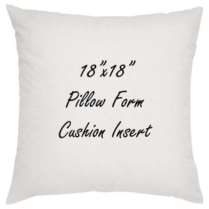 18x18 pillow insert