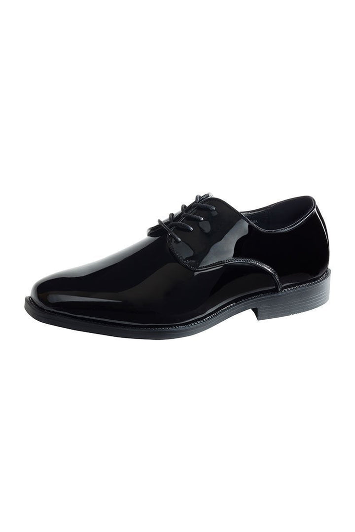 manhattan black patent formal shoes