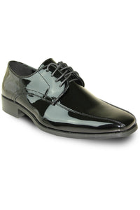 manhattan black patent formal shoes