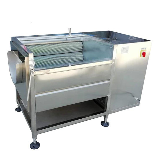 Industrial Garlic Peeling Machine 180W with Hopper 25KG/H, Electric Garlic  Separating Machine, Commercial Stainless Steel Garlic Peeling Machine- Tool