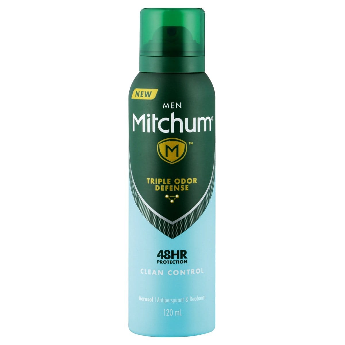 Mitchum Clean Control For Men Deo, 120ml