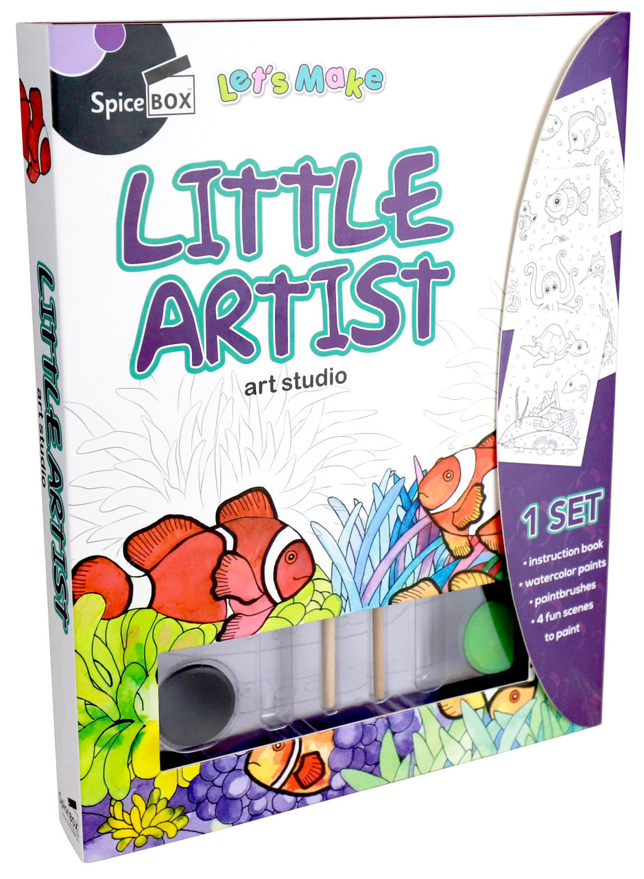 SpiceBox Children's Art Kits Petit Picasso Markers for Young Artists 