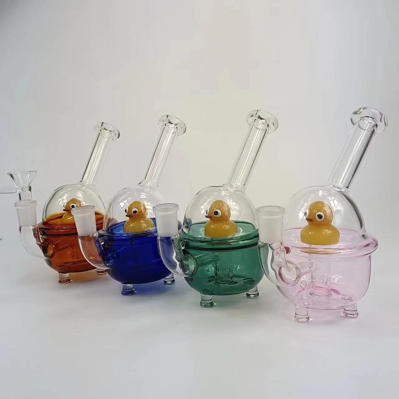 6" Ducky Mini Glass Dab Rig