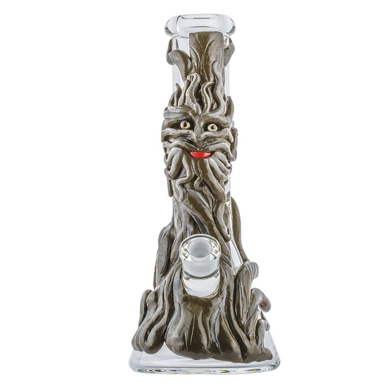 13" Tree Ent Glass Beaker Bong