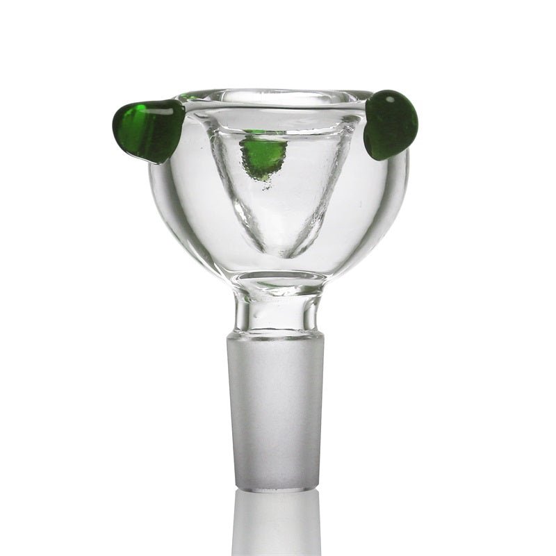 14mm/18mm Male Clear Glass Bong Bowl