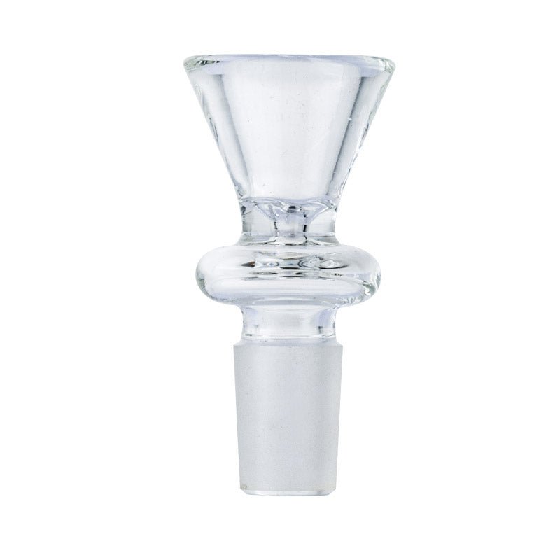 14mm Male Clear Glass Bong Bowl