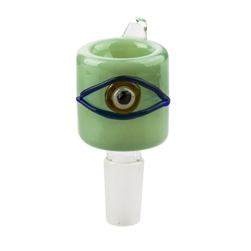 14mm Male Green Eye Bong Bowl