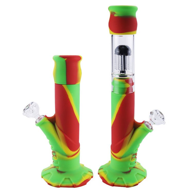 15" Tree Perc Silicone Water Bong