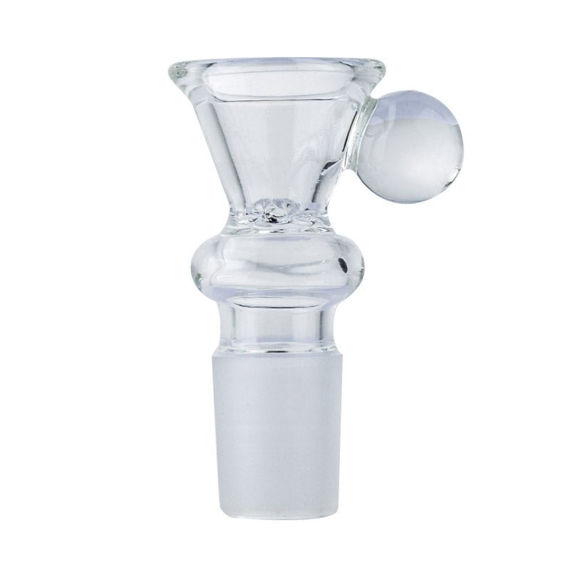 18mm Male Funnel Bong Bowl With One Marble