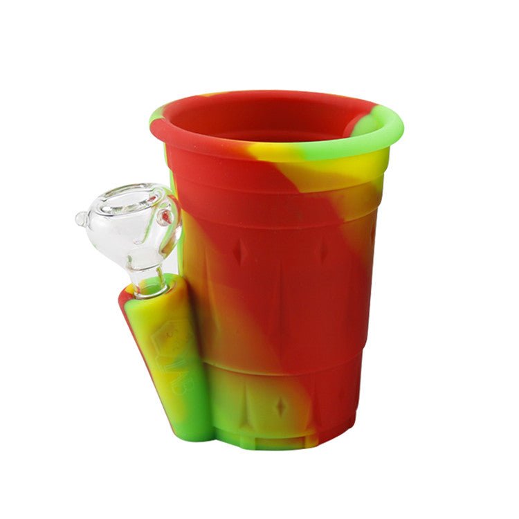 5" Mini Silicone Cup Bong