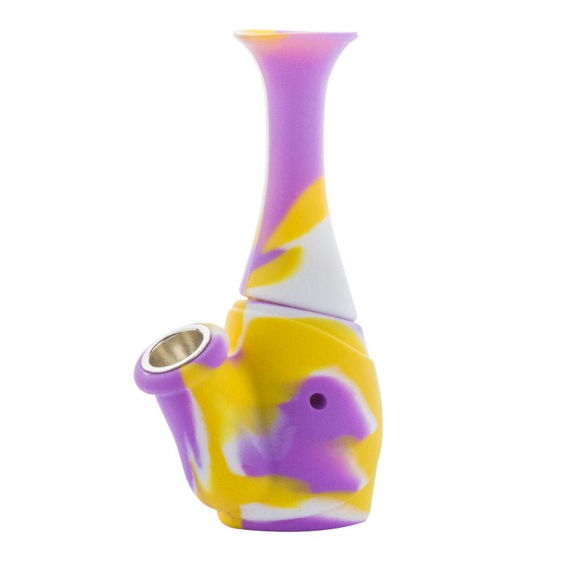 6" Vase Silicone Dab Rig