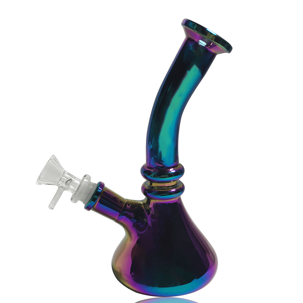 8" Electroplated Glass Dab Rig