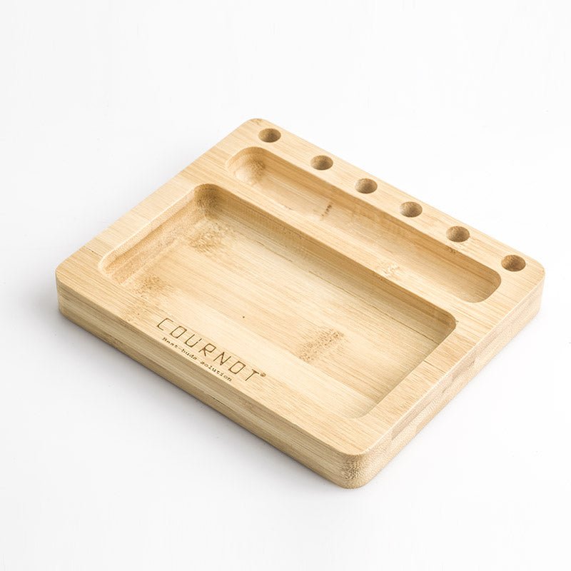 Bamboo Groove Rolling Tray