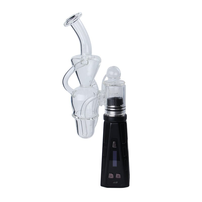 G9 Portable Enail Dab rig w/ Glass Bubbler