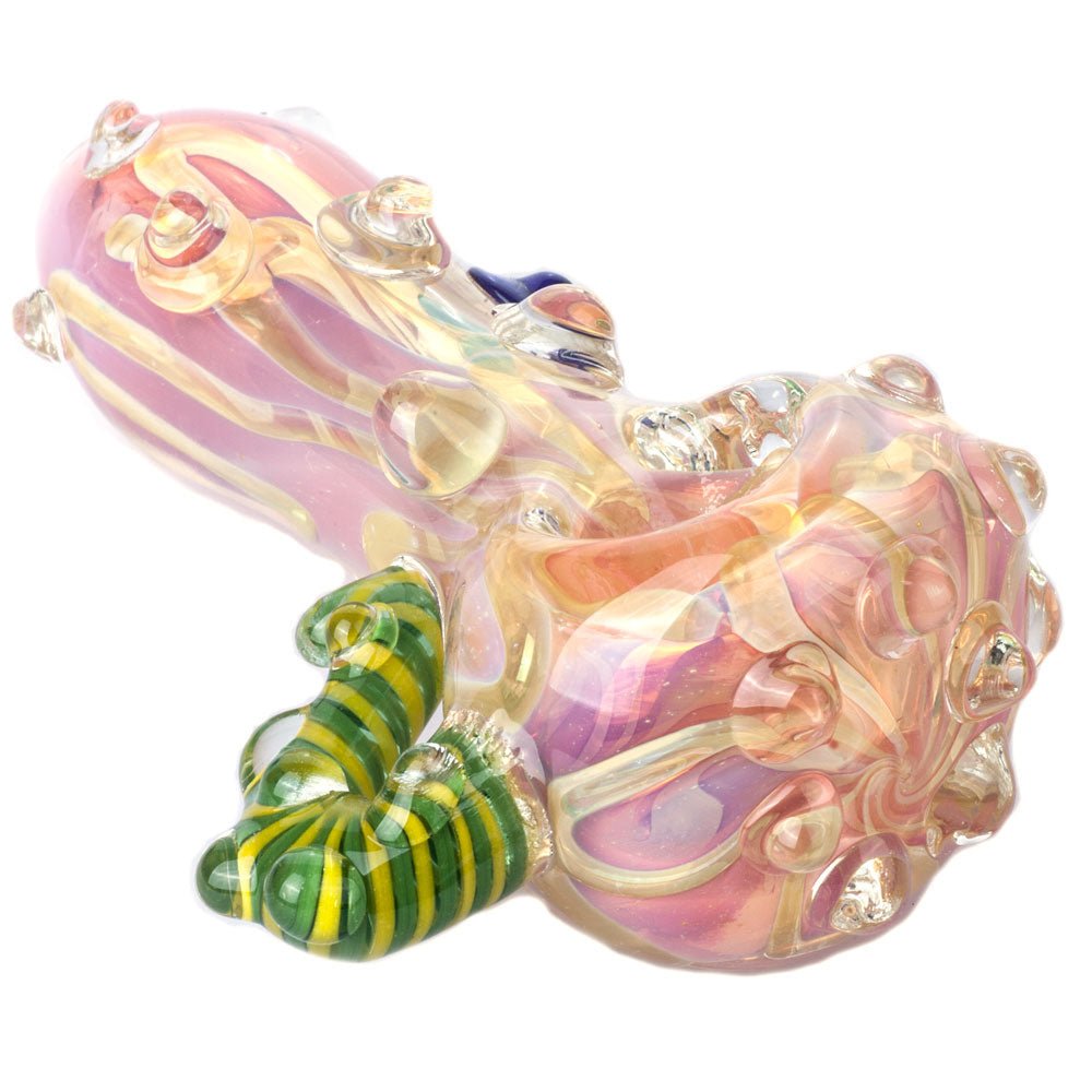 Horn Fumed Glass Pipe