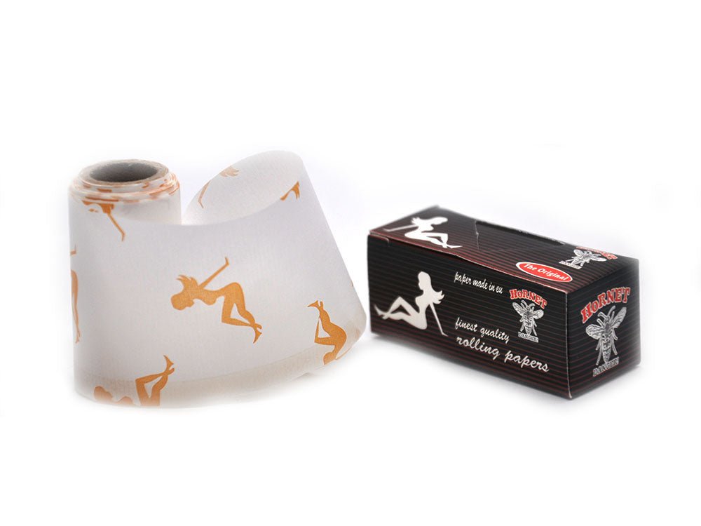 Hornet 5m Beauty Pattern Natural Rolling Paper 5 Rolls