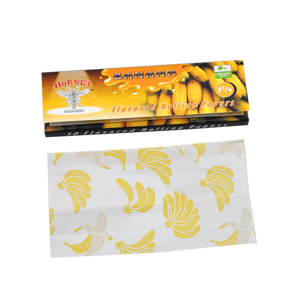 Hornet Banana Flavored Rolling Paper 5 Booklets