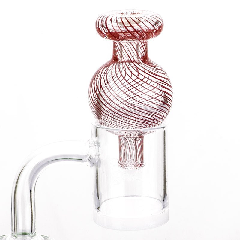 Spiral Glass Bubble Carb Cap (Random Color)