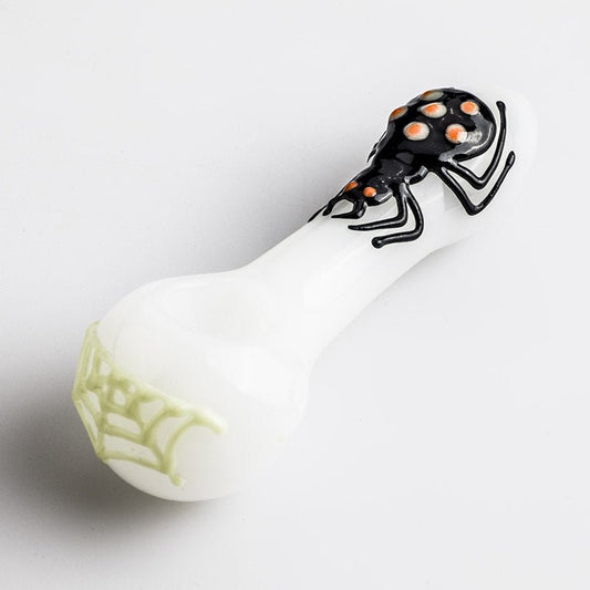 Glow In Dark Flower Glass Pipe, Weed Bowls For Sale