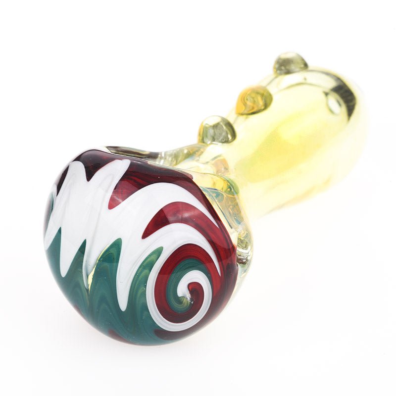 Wig Wag Glass Spoon Pipe