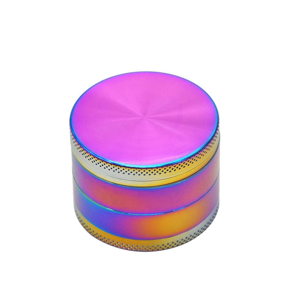 Rainbow Zinc Alloy Mill Weed Grinder