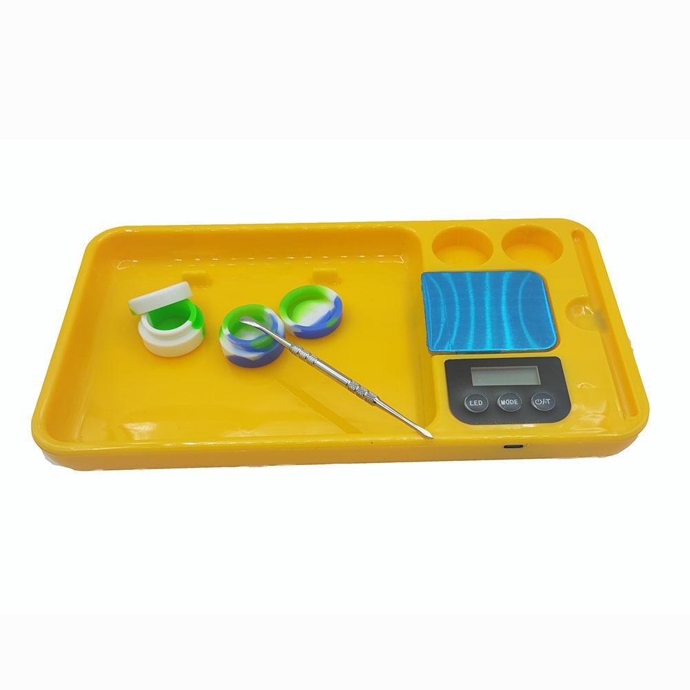 LED Electronic Scale Rolling Tray