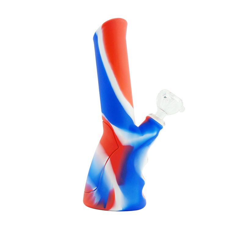 9" Silicone Camouflage Dab Rig