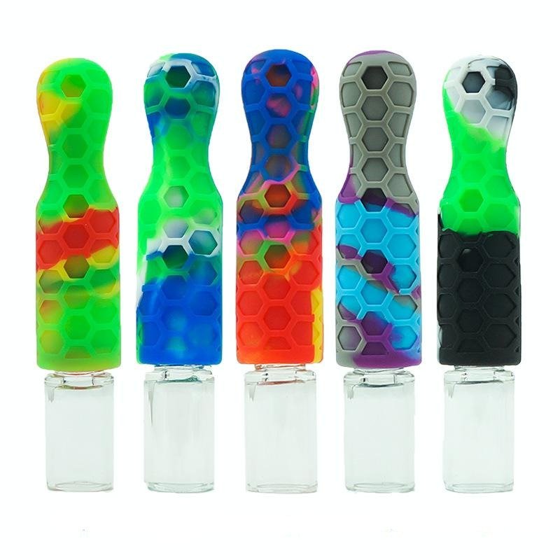 Silicone One Hitter Chillum Pipe