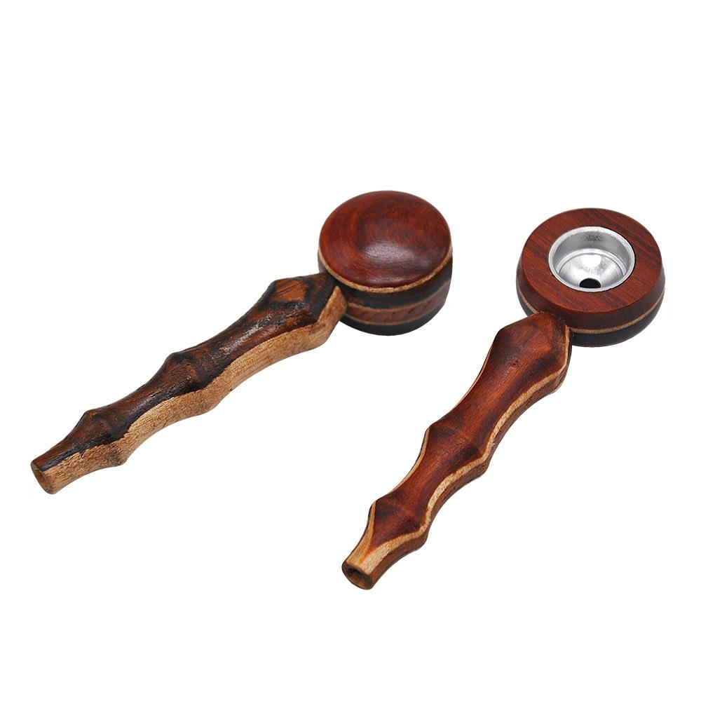 Portable Wooden Pipe (Random Color)