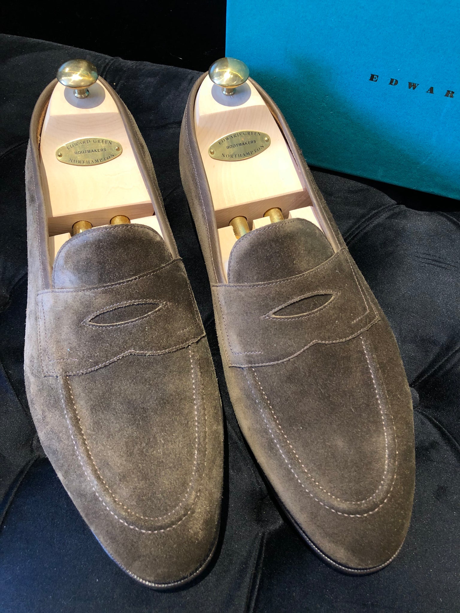 EDWARD GREEN PICCADILLY MOLE SUEDE 184 LAST – LuxeSwap