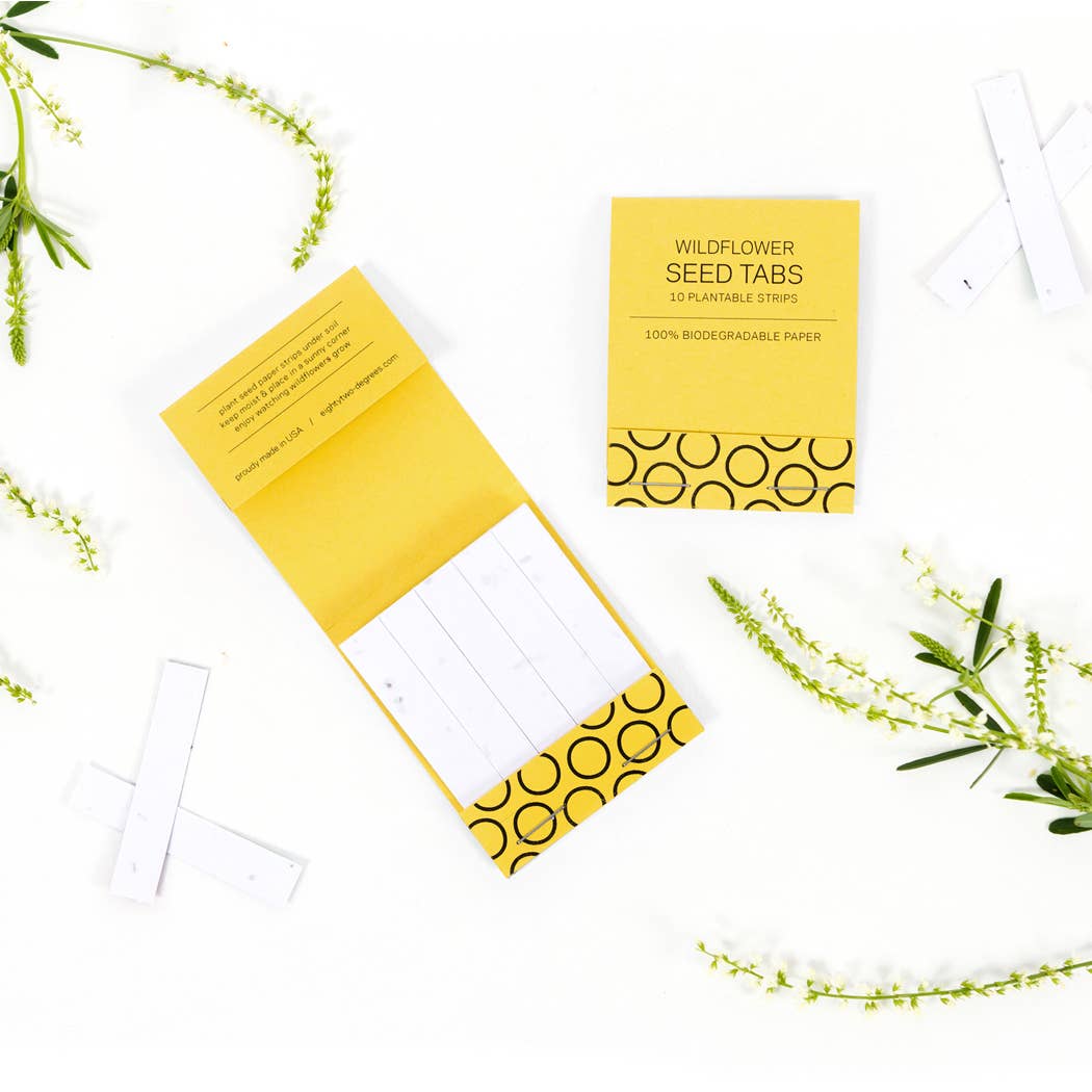 Wildflower Seed Tab Booklets: Mustard