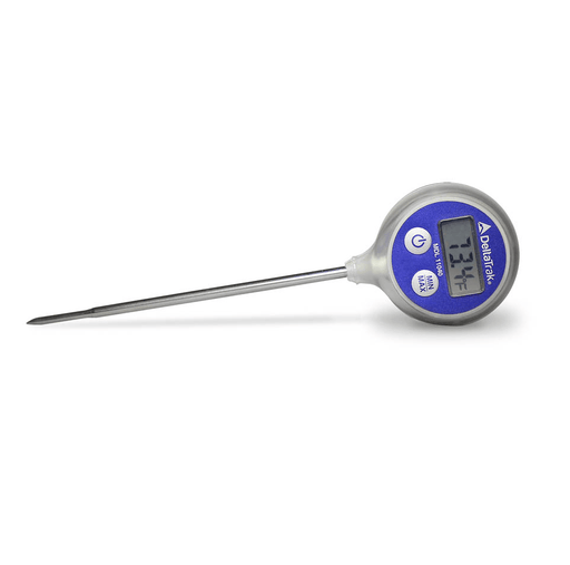 How to Use the DeltaTrak Waterproof Lollipop Thermometer (IC-11040)